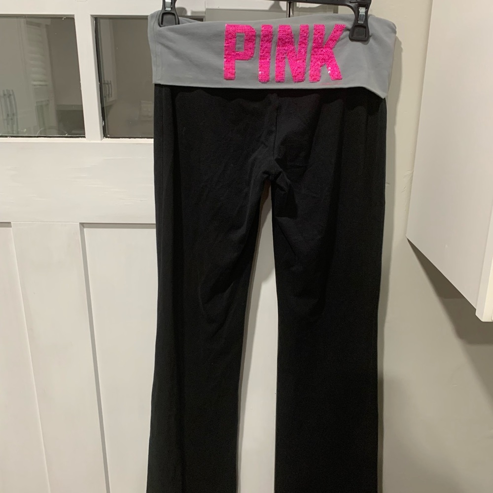 Victoria secret fold over flare leggings - size small